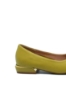Imagine Balerini galben muștar, eleganți, din piele naturală FNX88321