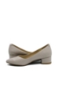Imagine Pantofi gri din piele naturală, cu vârf ascuțit GOR25172
