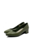 Imagine Pantofi kaki din piele naturală, cu vârf ascuțit GOR25172