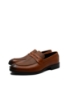 Imagine Loaferi slip-on maro din piele naturală MIR392