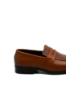 Imagine Loaferi slip-on maro din piele naturală MIR392