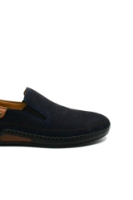 Imagine Mocasini anatomici bleumarin, fără șiret, din piele nubuk GOR7573