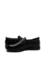 Imagine Pantofi bărbați fără șiret, negri, din piele naturală FNX999566