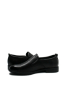 Imagine Pantofi bărbați fără șiret, negri, din piele naturală FNX999566