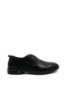 Imagine Pantofi bărbați cu șiret, negri, din piele naturală moale FNX902006