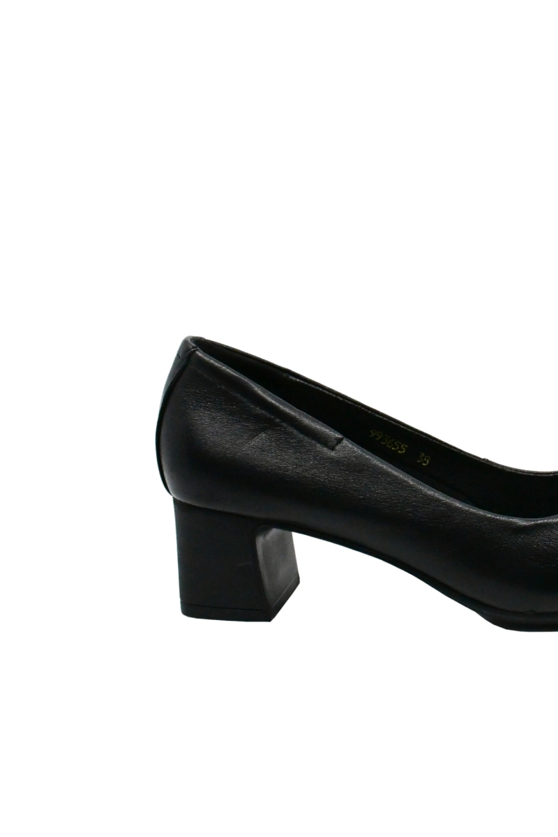 Imagine Pantofi office negri, din piele naturală moale FNX993655