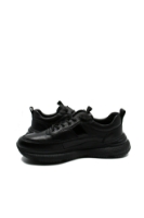 Imagine Pantofi sport W-Zone negri din piele naturală FNX33706