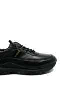 Imagine Pantofi sport W-Zone negri din piele naturală FNX33706