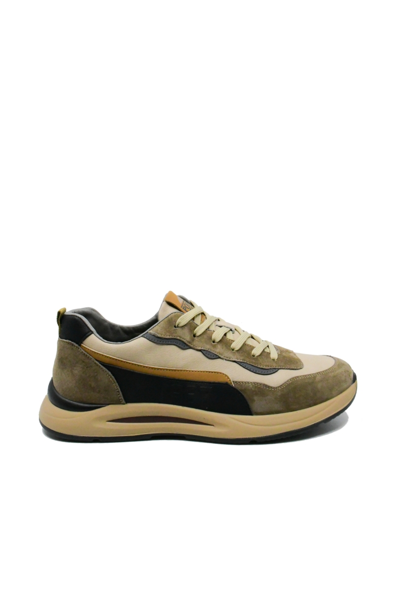 Imagine Pantofi sport Poppy bej, din piele naturală
