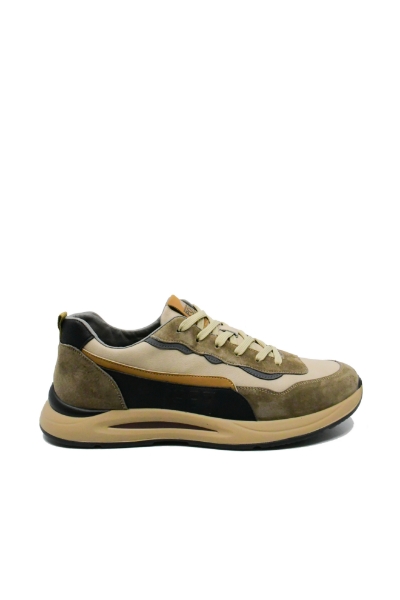 Imagine Pantofi sport Poppy bej, din piele naturală