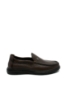Imagine Mocasini maro cafea, din piele naturală moale FNX93701
