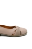 Imagine Pantofi casual decupați, roz, din piele naturală GOR157