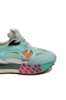Imagine Sneakers damă ABCD, turcoaz, din material textil plasă și piele FLG19389