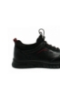 Imagine Pantofi sport negri, din piele naturală cu perforații OTR620010
