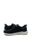 Imagine Pantofi casual navy, din piele întoarsă OTR411