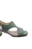 Imagine Sandale elegante vernil din piele naturală, cu toc mozaic FLGMH003