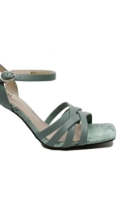 Imagine Sandale elegante vernil, din piele naturală FLG2S13
