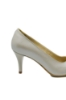Imagine Pantofi stiletto bej sidefat, din piele naturală SORA17