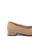 Imagine Pantofi apricot din lac, cu cataramă aurie FNX1595