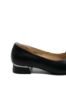 Imagine Pantofi negri din piele naturală, cu cataramă decorativă OTR20025