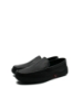 Imagine Mocasini negri, flexibili, din piele naturală cu granulații OTR620008