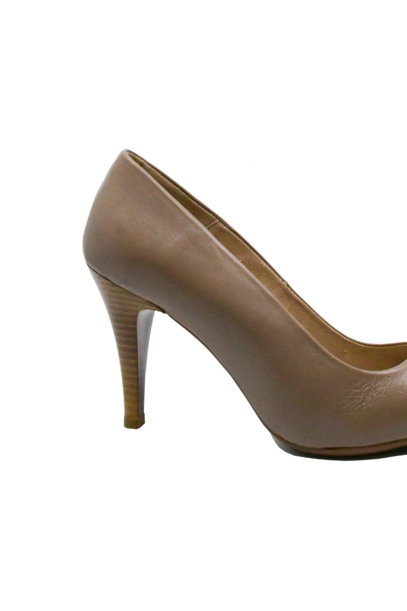 Imagine  Pantofi stiletto vizon, din piele naturală GOR22354