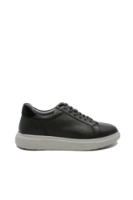 Imagine Pantofi casual gri închis, din piele naturală GOR332