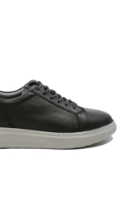 Imagine Pantofi casual gri închis, din piele naturală GOR332