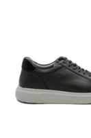 Imagine Pantofi casual gri închis, din piele naturală GOR332
