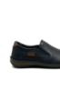 Imagine Mocasini anatomici bleumarin fără șiret, din piele naturală GOR9505