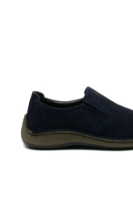 Imagine Mocasini anatomici bleumarin fără șiret, din piele întoarsă GOR1026