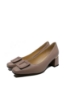 Imagine Pantofi office pink din piele naturală FNX3958
