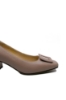 Imagine Pantofi office pink din piele naturală FNX3958