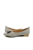 Imagine Pantofi bej din piele naturala, cu accente metalice OTR20002