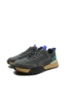 Imagine Sneakers grey din material textil și piele întoarsă FNX88926