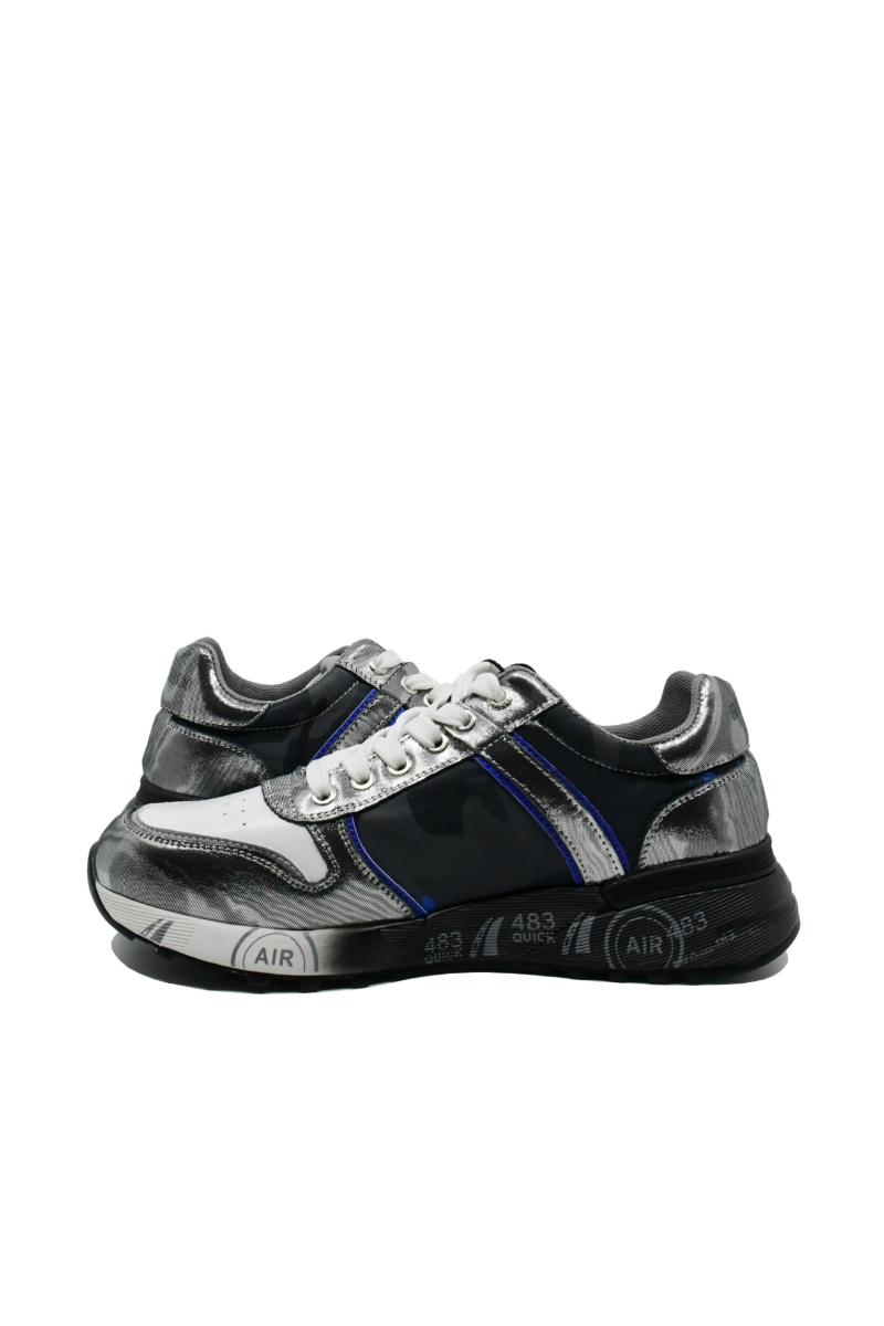 Imagine Pantofi sport Air grey din piele naturală FNX9010