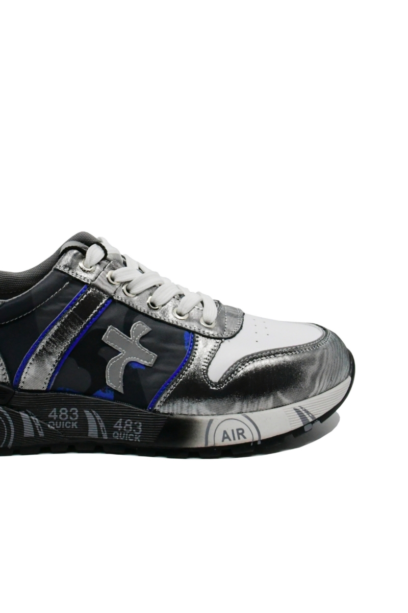 Imagine Pantofi sport Air grey din piele naturală FNX9010