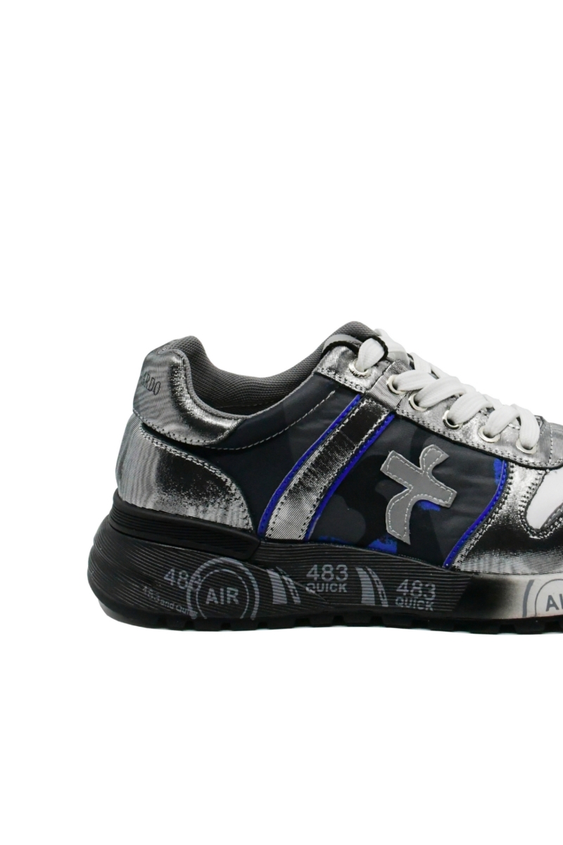 Imagine Pantofi sport Air grey din piele naturală FNX9010