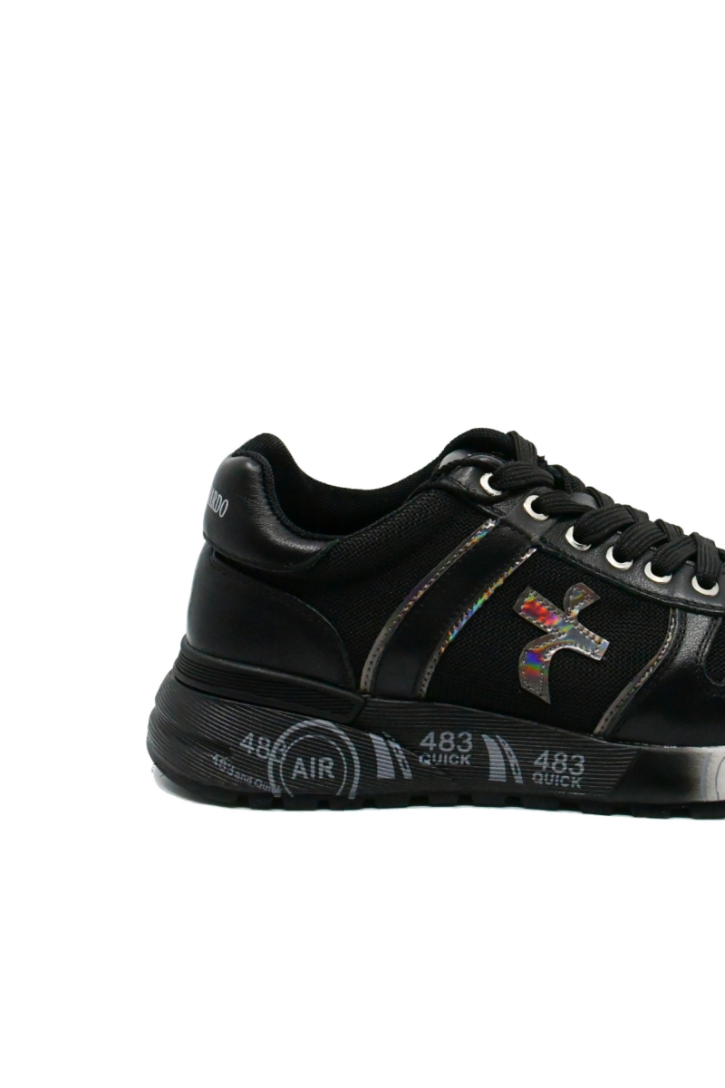 Imagine Pantofi sport Air negri din piele naturală FNX9010