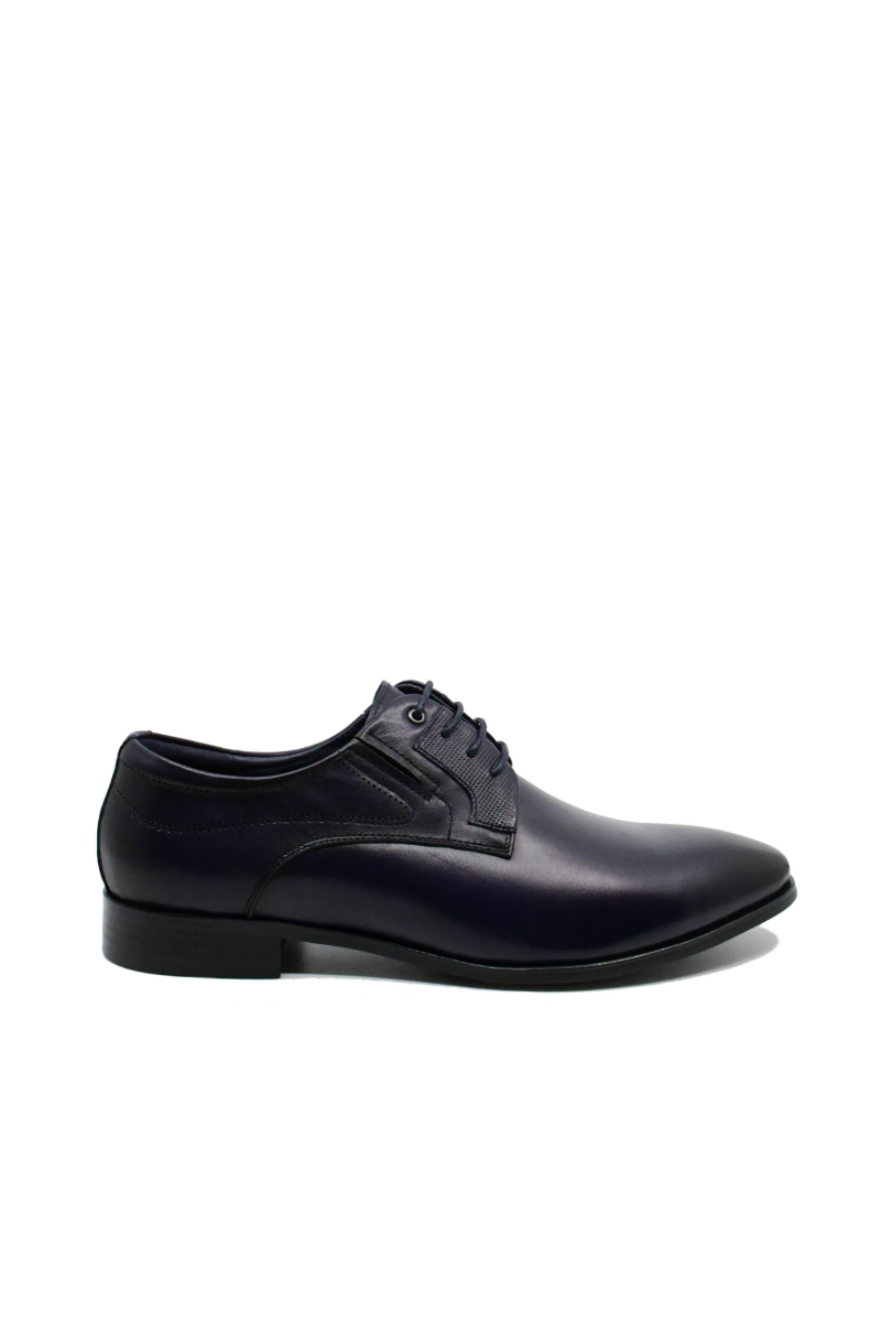 Imagine Pantofi eleganți blue din piele naturală FNX161-07