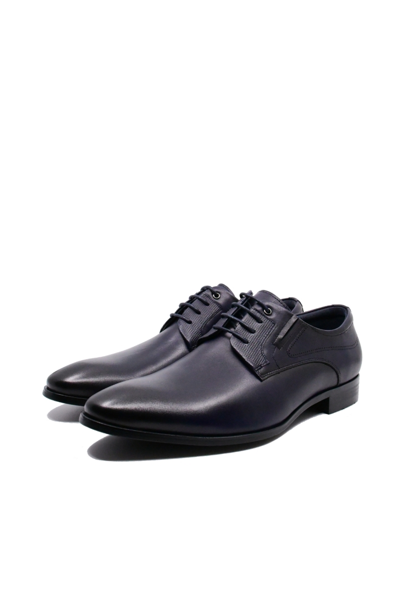 Imagine Pantofi eleganți blue din piele naturală FNX161-07