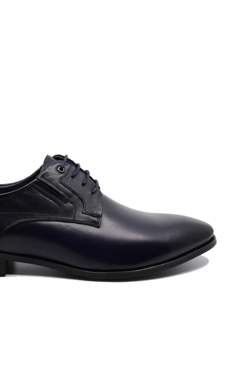 Imagine Pantofi eleganți blue din piele naturală FNX161-07