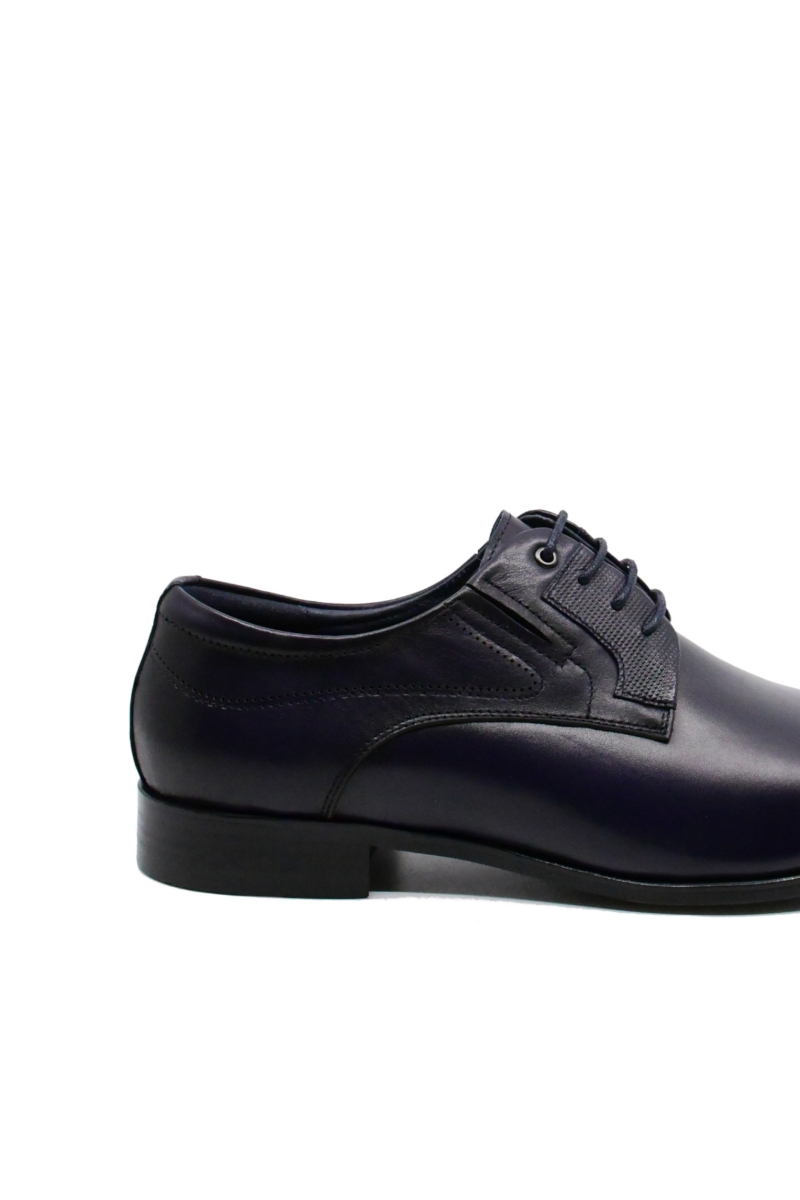 Imagine Pantofi eleganți blue din piele naturală FNX161-07