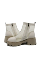 Imagine Ghete înalte, moderne, crem, din plasă FNX220-10