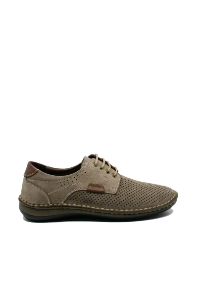 Imagine Mocasini anatomici bărbați gri, din piele naturală GOR9506