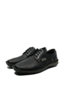 Imagine Mocasini anatomici bărbați negri, din piele naturală GOR9506