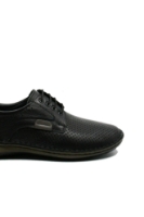 Imagine Mocasini anatomici bărbați negri, din piele naturală GOR9506