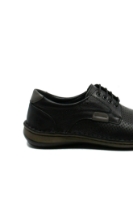 Imagine Mocasini anatomici bărbați negri, din piele naturală GOR9506