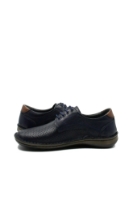 Imagine Mocasini anatomici bărbați bleumarin, din piele naturală GOR9506