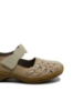 Imagine Pantofi comozi damă bej din piele naturală RIK41369-60